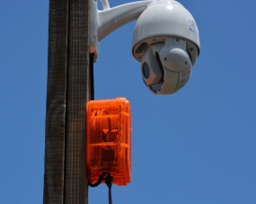 Oink Acres Pole Camera